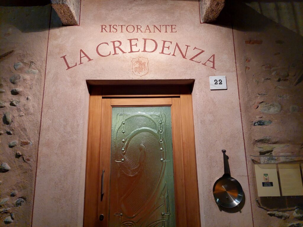 Restaurant Review La Credenza in Italy TerroirSense Wine Review