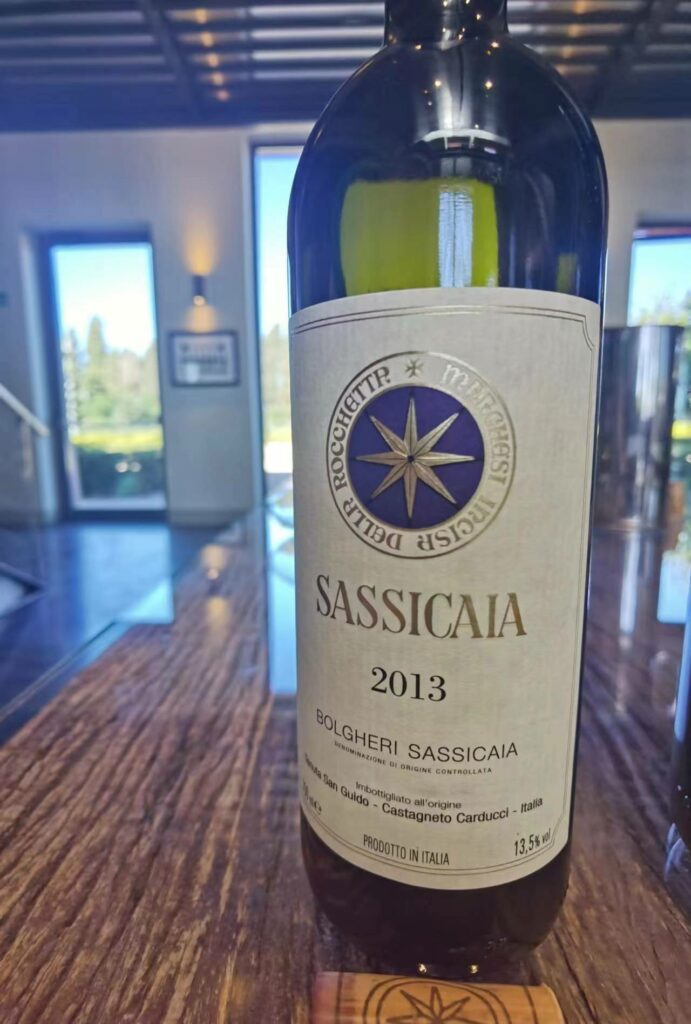 sassicaia winery visit