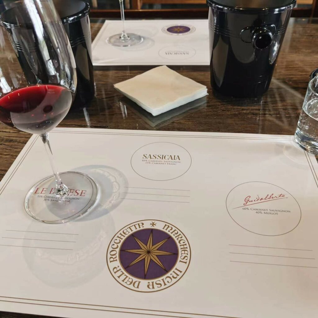 sassicaia winery visit