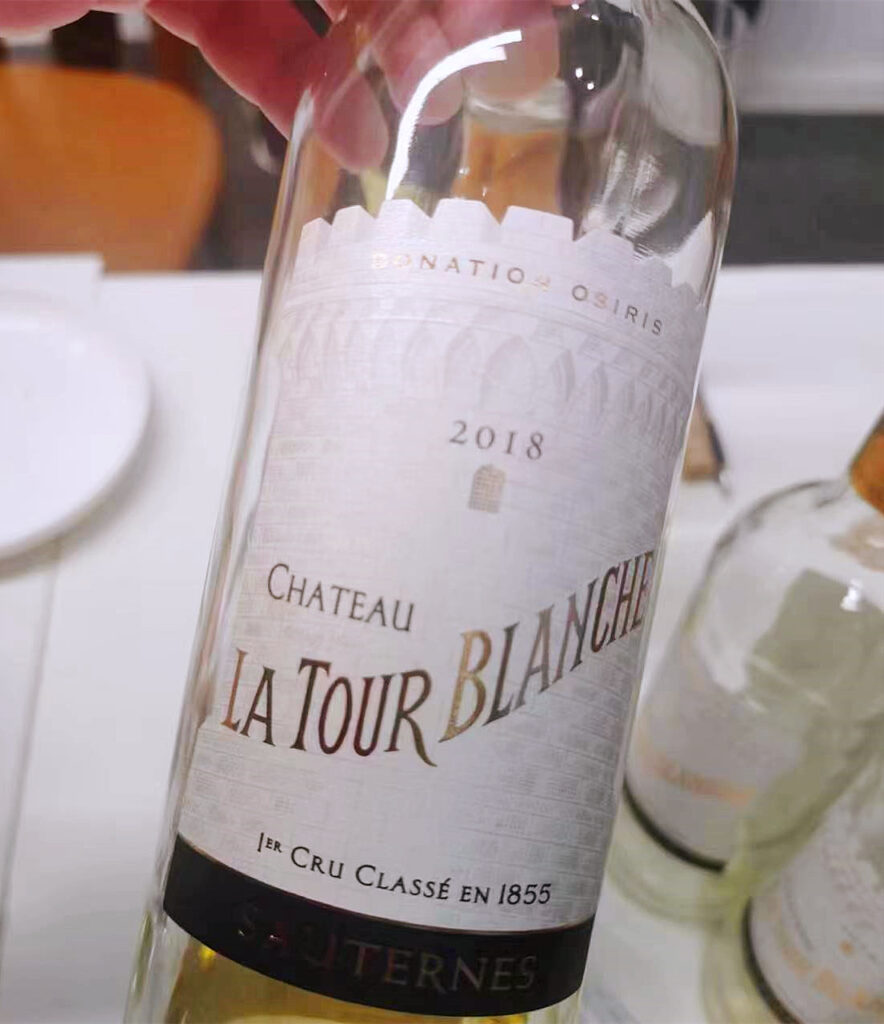 vin chateau la tour blanche